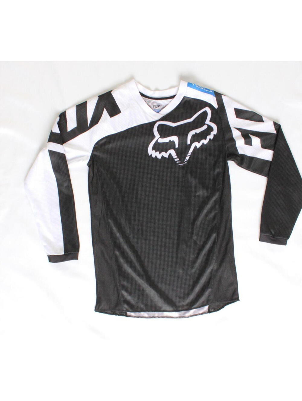 Authentic Fox Racing 180 YM Youth Motocross Jersey-Black/White-Excellent